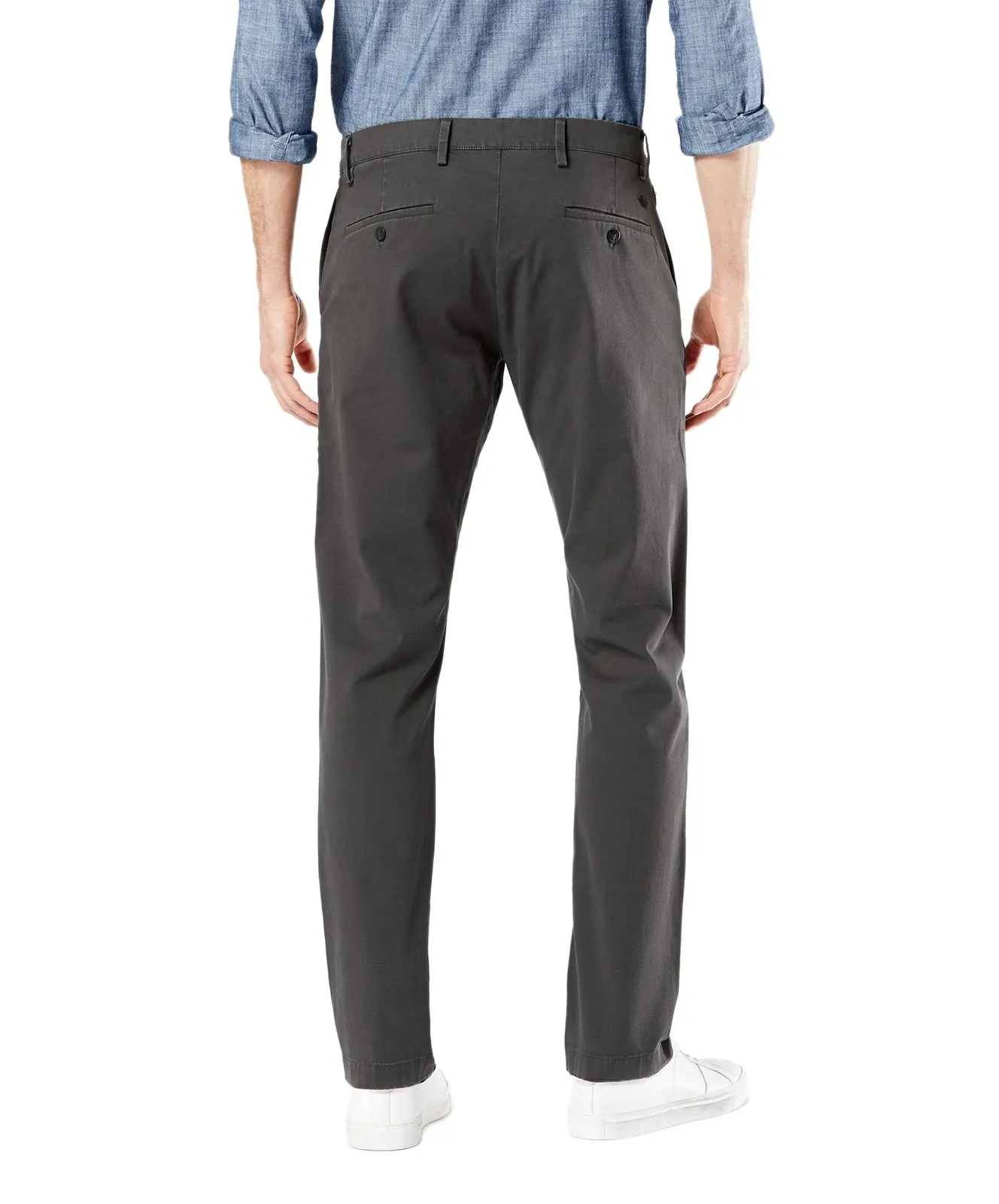 Herren Hose Smart 360 Chino Taper von Dockers in Steelhead