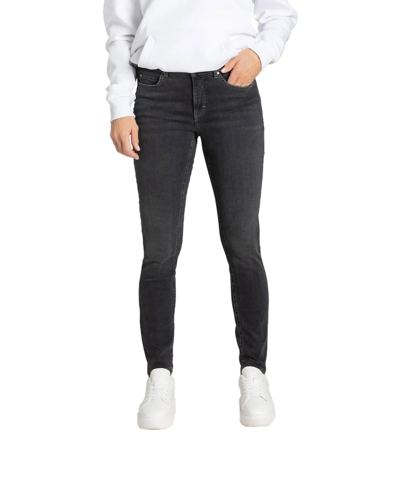 Damen Jeans Dream Skinny Authentic von MAC in Ash Net Wash