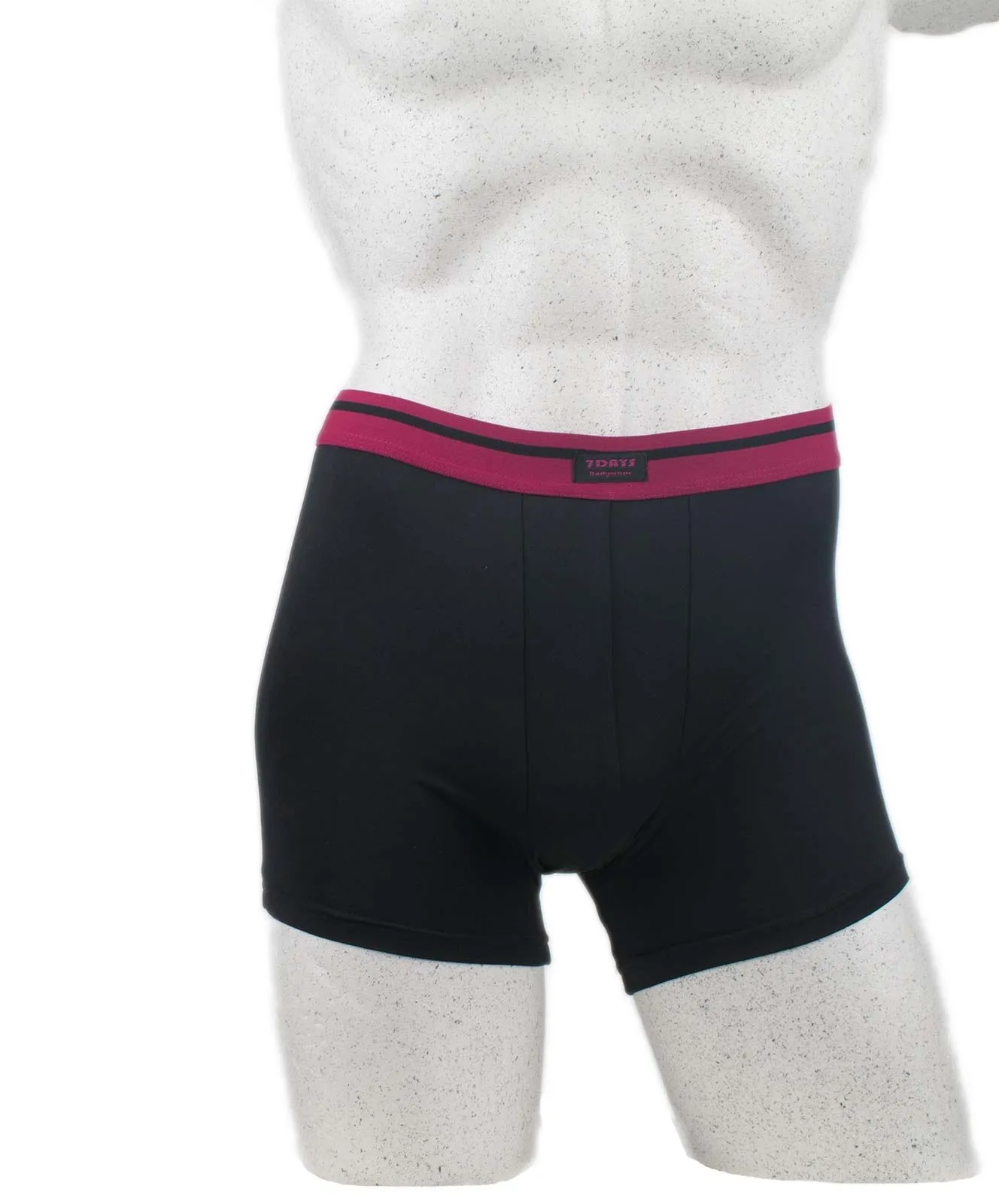 Herren Unterwäsche Herren Microfaser-Retropants im 4er-Pack von 7DAYS Bodywear in Mehrfarbig