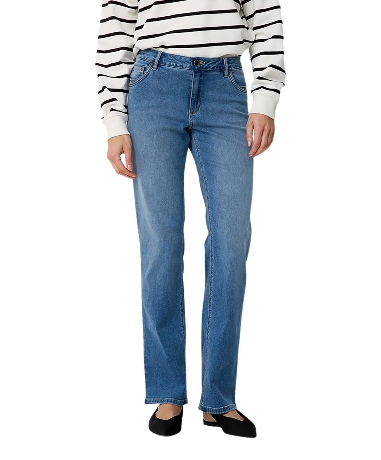 Damen Jeans Lara von Paddocks in Mid Blue Used