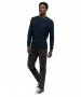 Herren Pullover Elliot von Mustang in Carbon