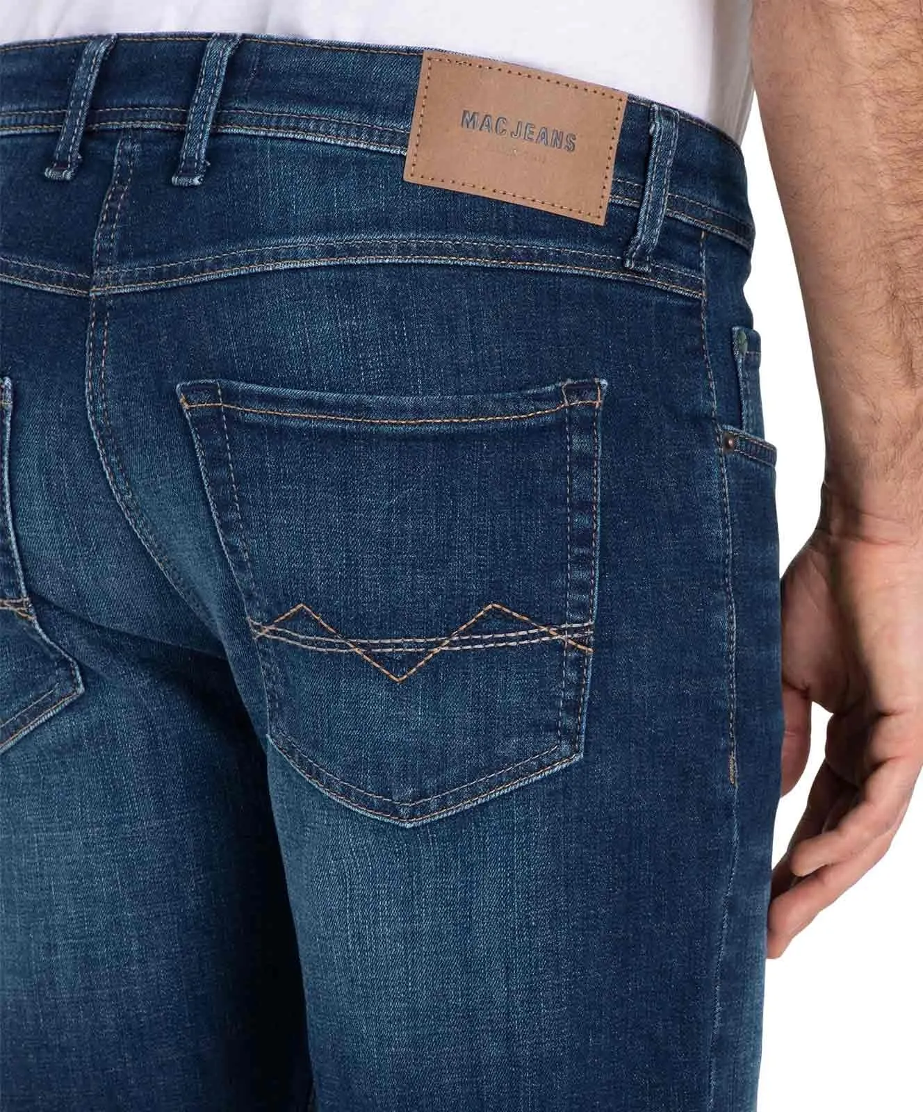 Herren Jeans Arne von MAC in Dark Vintage Blue