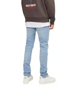 Jack & Jones Glenn Icon Jeans in Bleach-Waschung