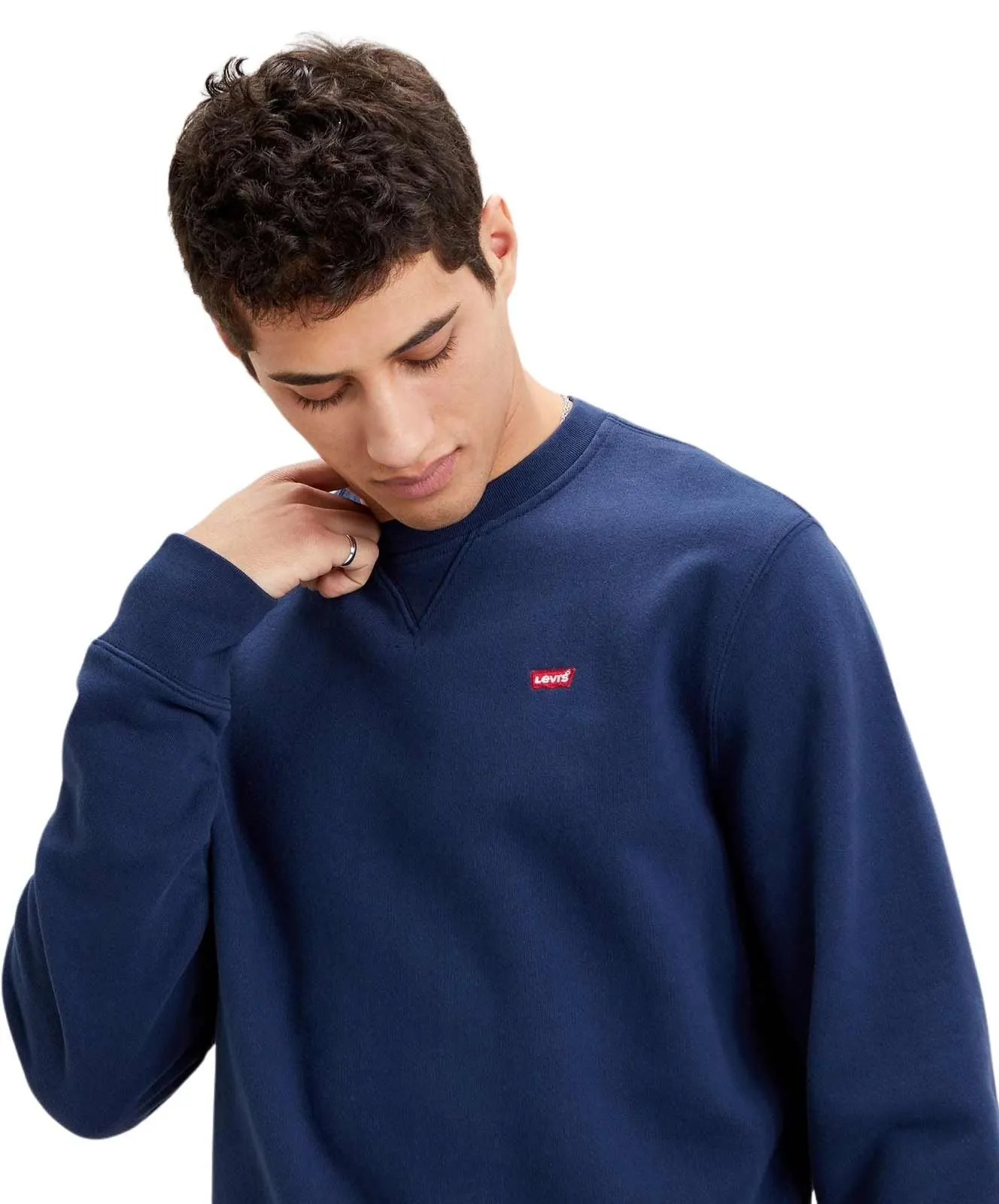 Levi's Sweatshirt New Original in markantem Blau