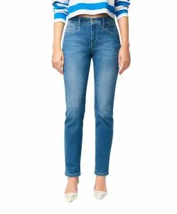 MAC Rich Slim Jeans in Cobalt Used