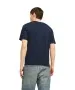 Herren Shirt Corp Logo Tee von Jack & Jones in Navy Blazer PLAY 5