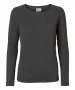 Damen Pullover Care von Vero Moda in Dark Grey Melange
