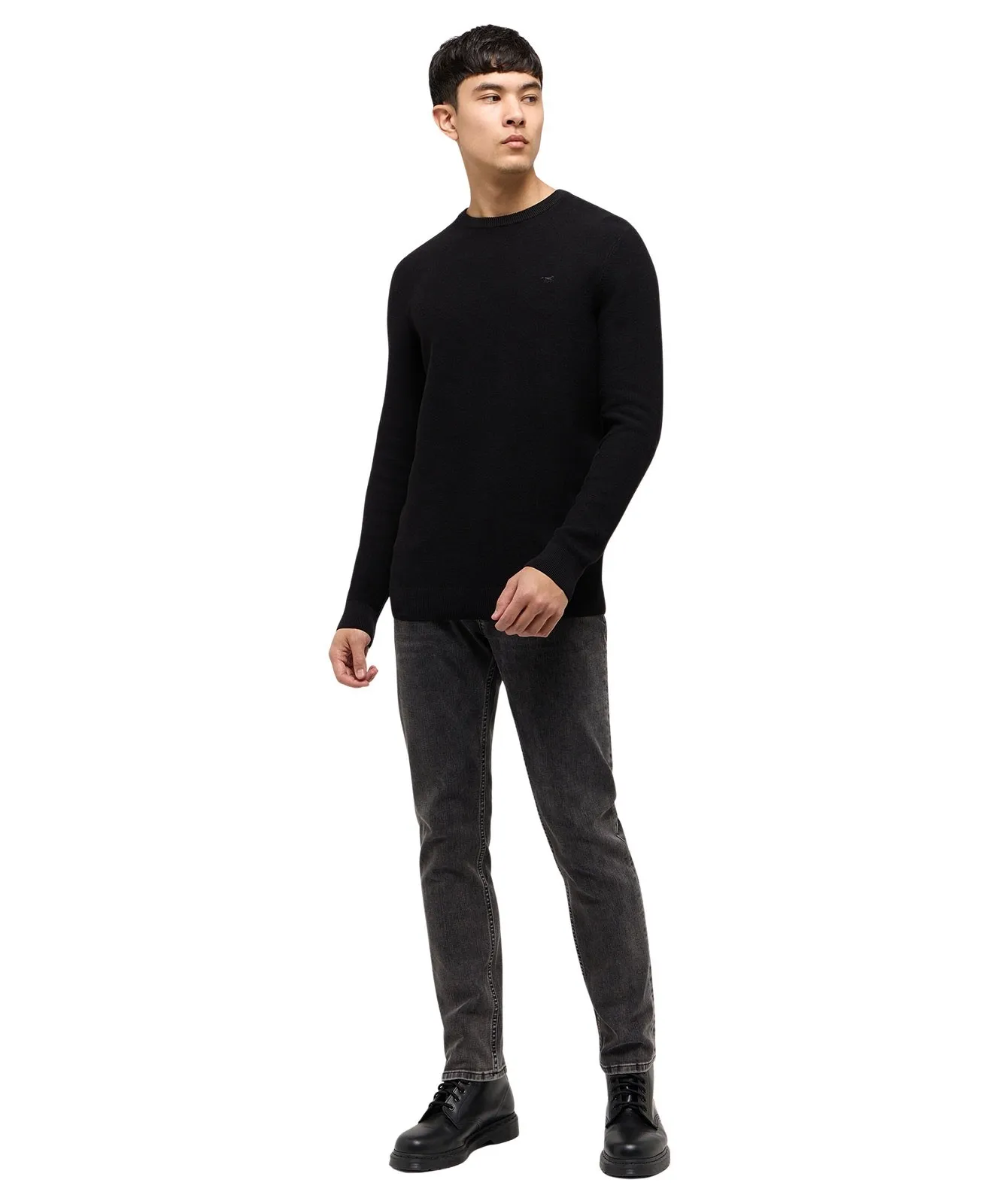 Herren Pullover Elliot von Mustang in Black