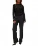 Damen Hose Maya von Vero Moda in Black OATMEAL