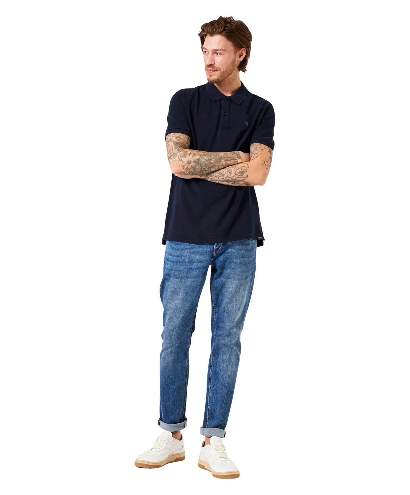 Herren Jeans Savio Slim von Garcia in Medium Used