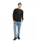 Herren Pullover Sweat Crew von Jack & Jones in Black