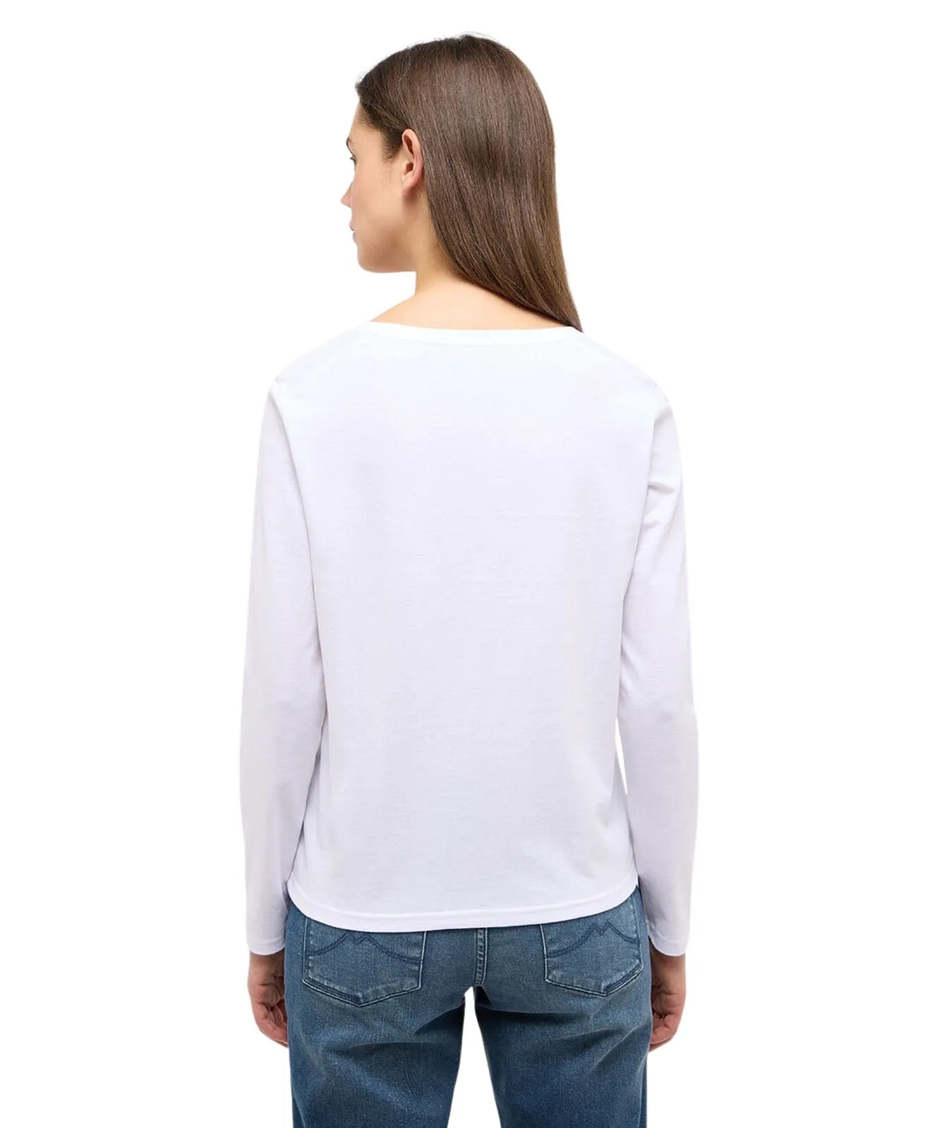 Damen Shirt Elly von Mustang in General White