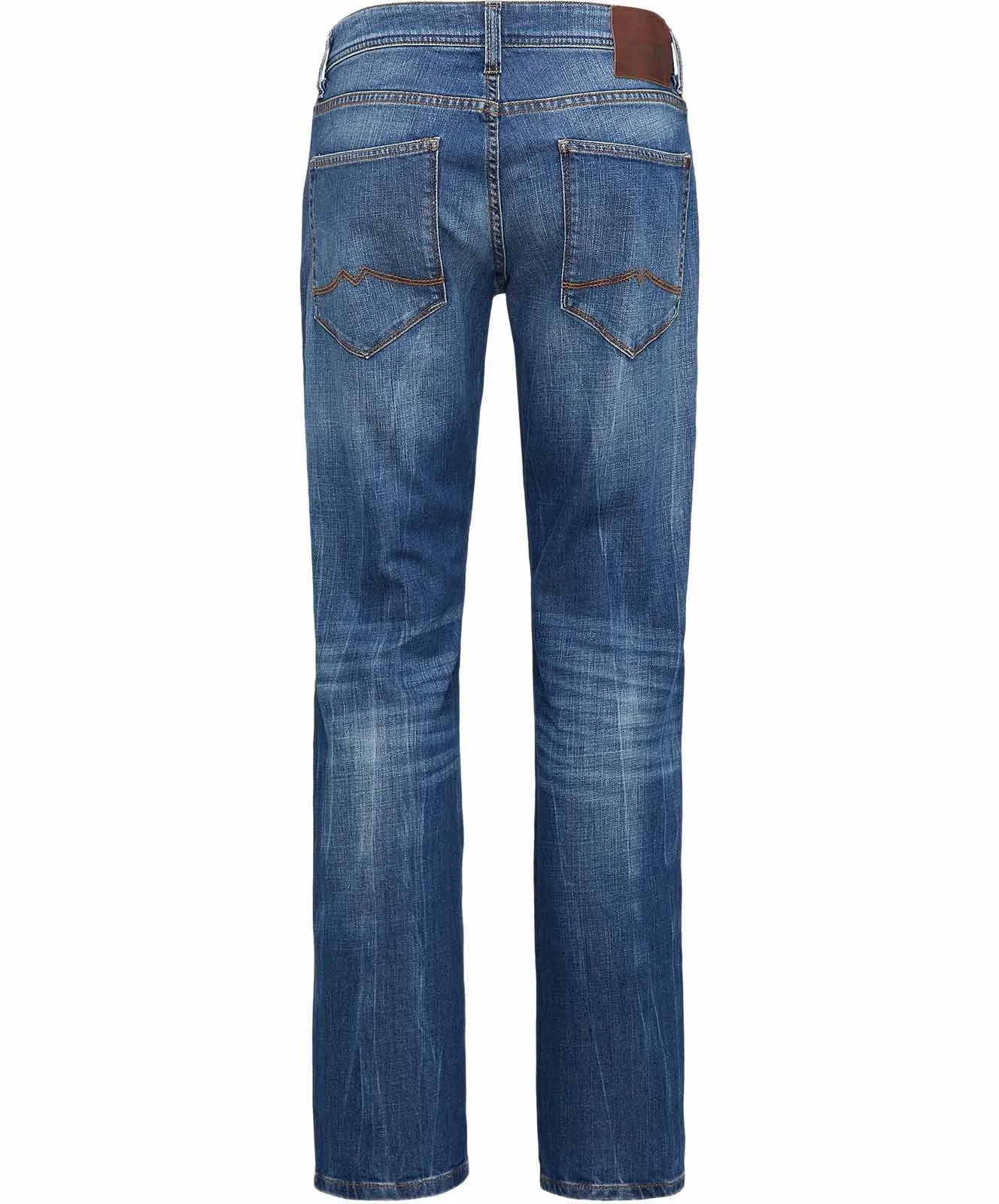 Herren Jeans Michigan Straight von Mustang in Light Scratched Used