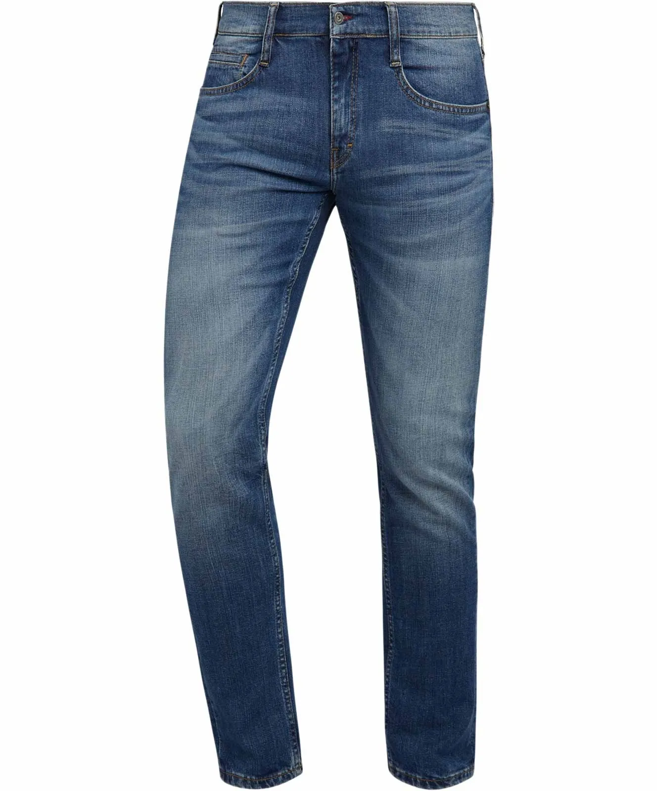 Herren Jeans Oregon Tapered von Mustang in Light Scratched Used