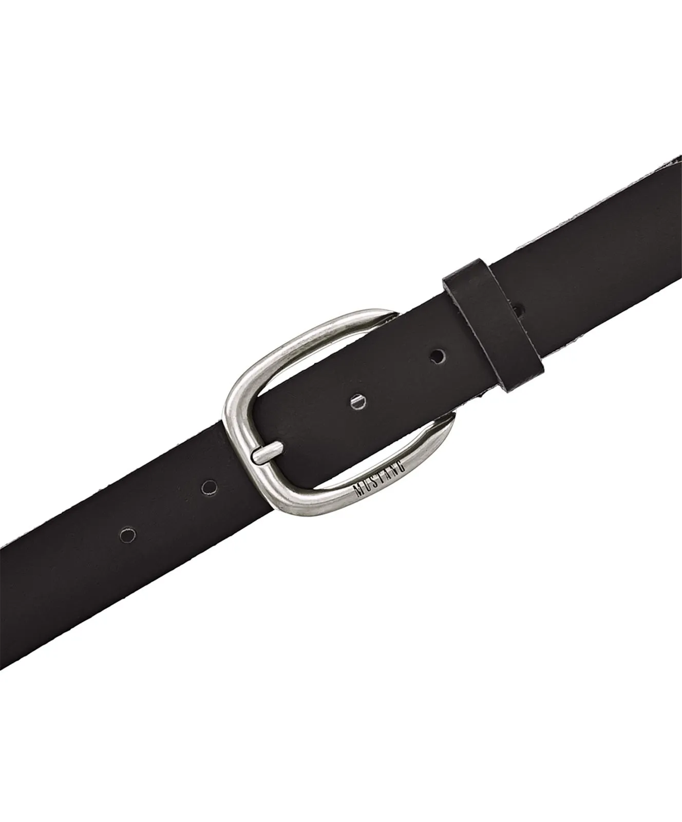 Damen Gürtel 30 mm Gürtel MW3081L14 von Mustang in Black