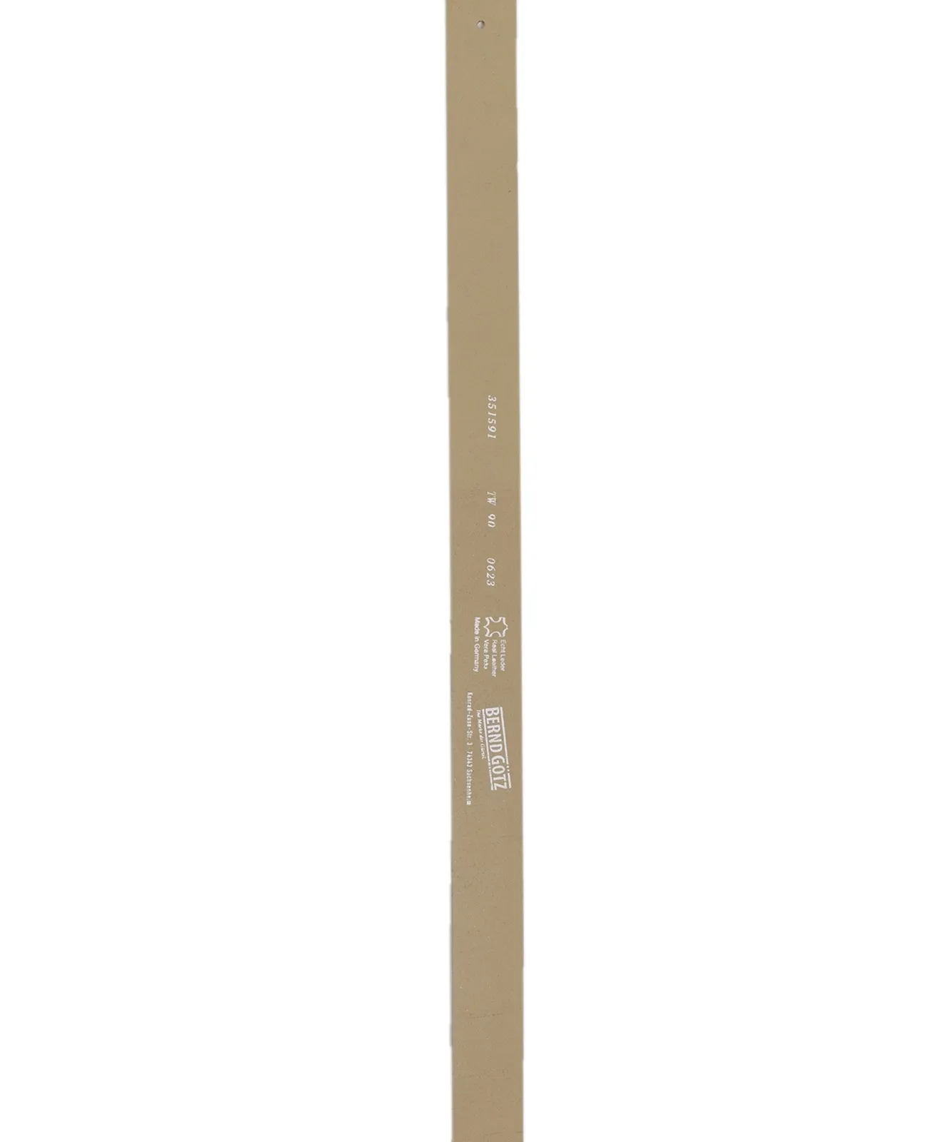 Damen Gürtel 3,5cm Softleder Gürtel von Bernd Götz in Beige