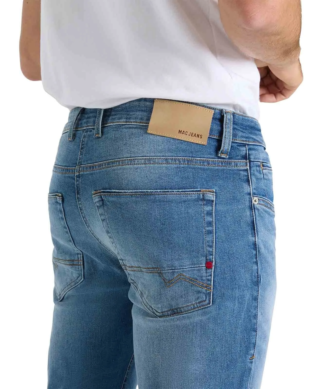 Herren Jeans Arne Pipe von MAC in History Blue Used