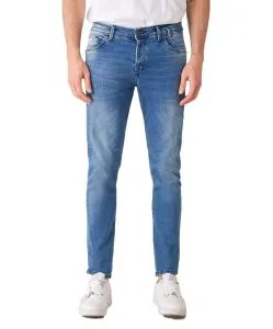LTB Herren Jeans Tapered Servando X D mit Used-Effekten