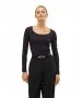 Damen Shirt Maxi My Soft von Vero Moda in Black