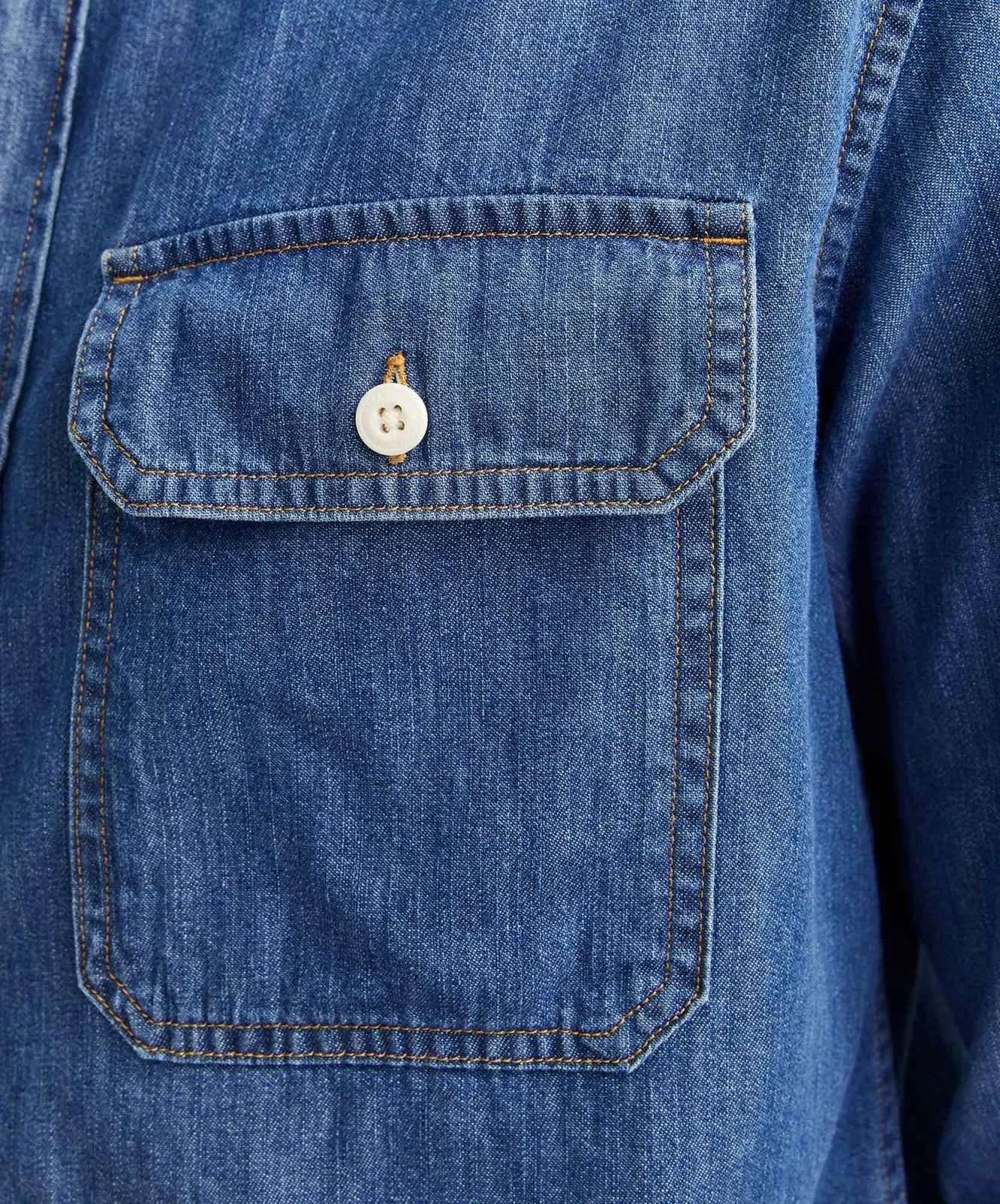 Herren Hemd Travis von Jack & Jones in Medium Blue
