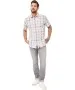 Herren Hemd Kent von Paddocks in Pale Color Check