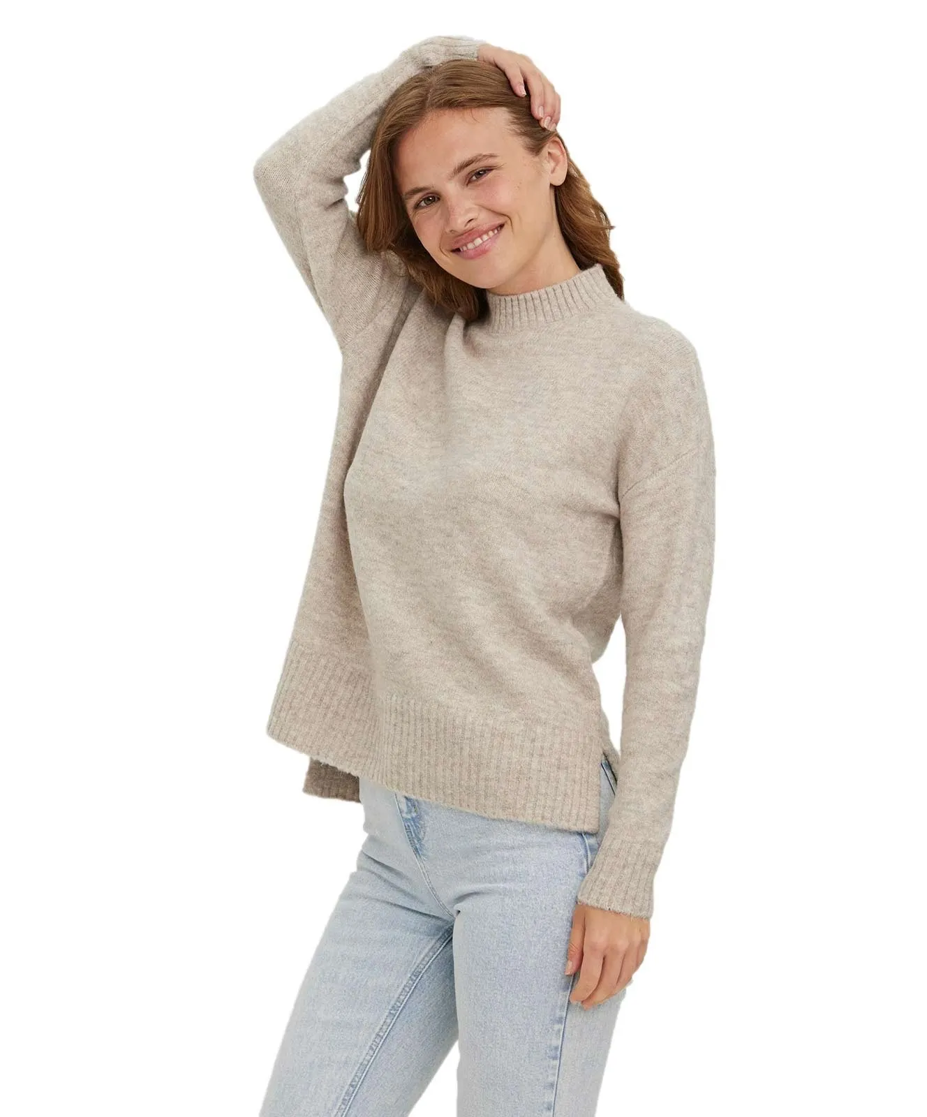 Damen Pullover Lefile von Vero Moda in Birch