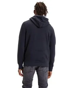 Levi's Hoodie Original Housemark in Schwarz mit kleinem Logo