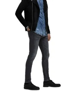 Jack & Jones Slim fit Jeans Glenn in modischem Schwarz