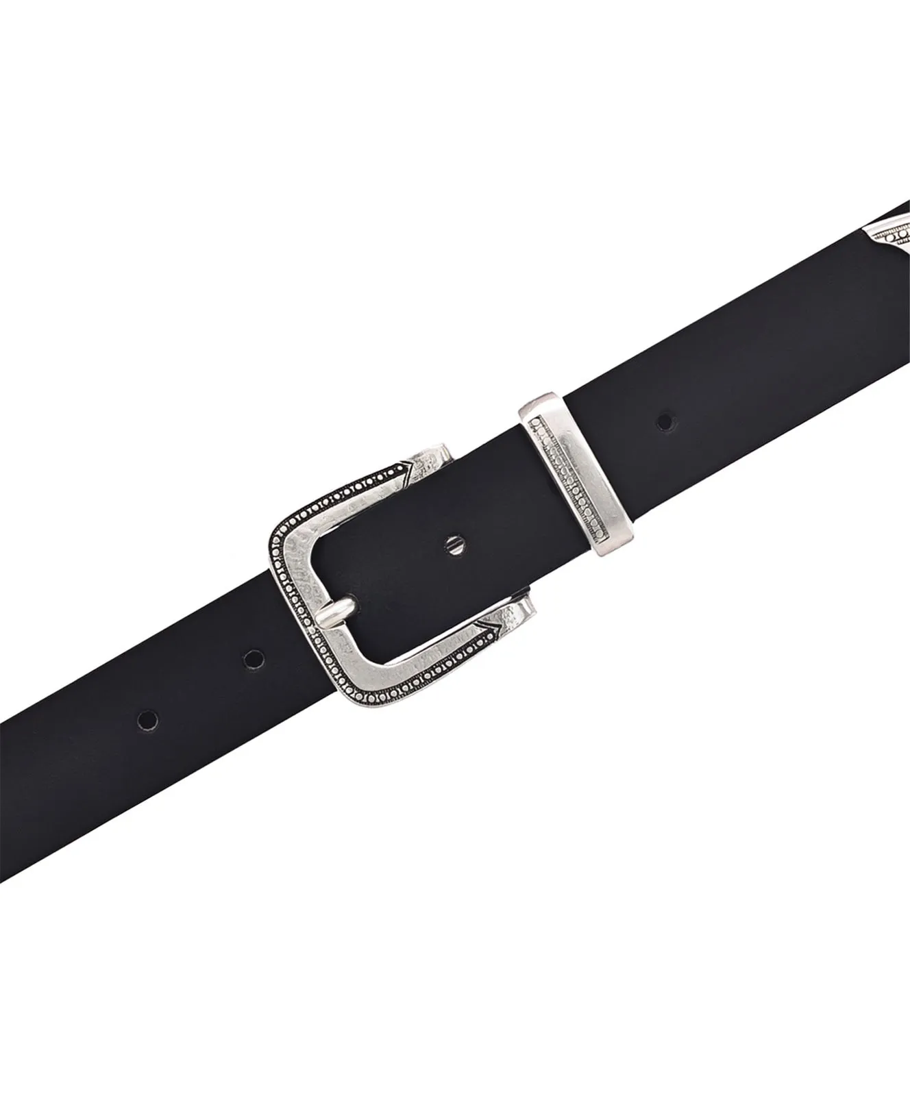 Damen Gürtel 40 mm Gürtel MW3107L14 von Mustang in Black