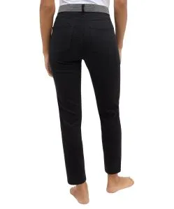 Angels Ornella Sporty Slim Fit Hose Schwarz mit Stretch-Bund