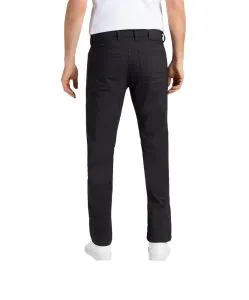 Mac Arne - elegante Hose mit Strukturmuster in Greystone