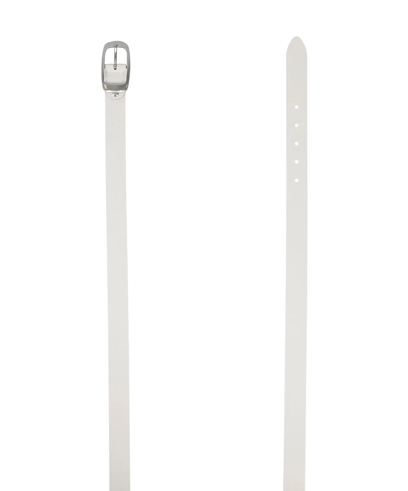 Damen Gürtel 3cm Nappaledergürtel von Bernd Götz in Weiß