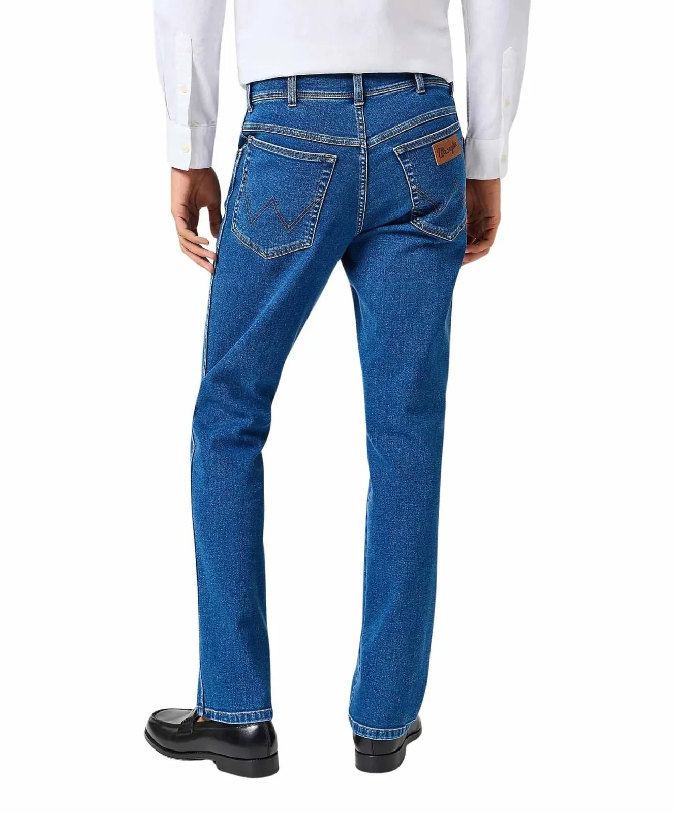 Herren Jeans Texas Stretch von Wrangler in Midnight Shadow