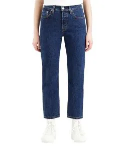 Levi's Damen-Jeans 78 Crop 501 Original in Stonewash