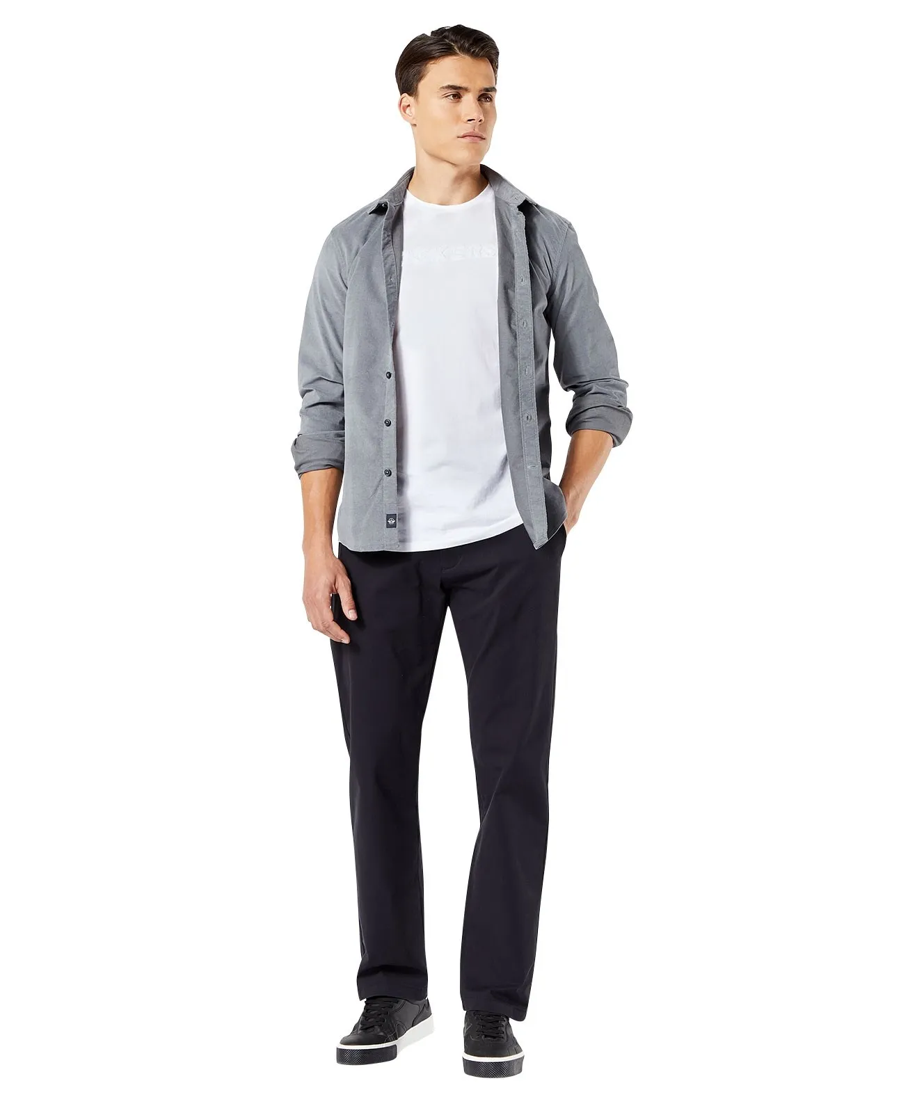 Herren Hose Chino Straight von Dockers in Black