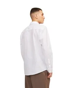 Jack & Jones Hemd Oxford mit Slim Fit in Weiß