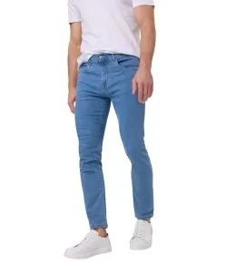 Pioneer Eric Megaflex Jeans mit geradem Bein in Hellblau