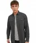 Herren Hemd Heridan Shirt von Jack & Jones in Black Denim