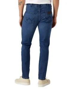 Wrangler Larston Jeans Tapered in Apollo Waschung