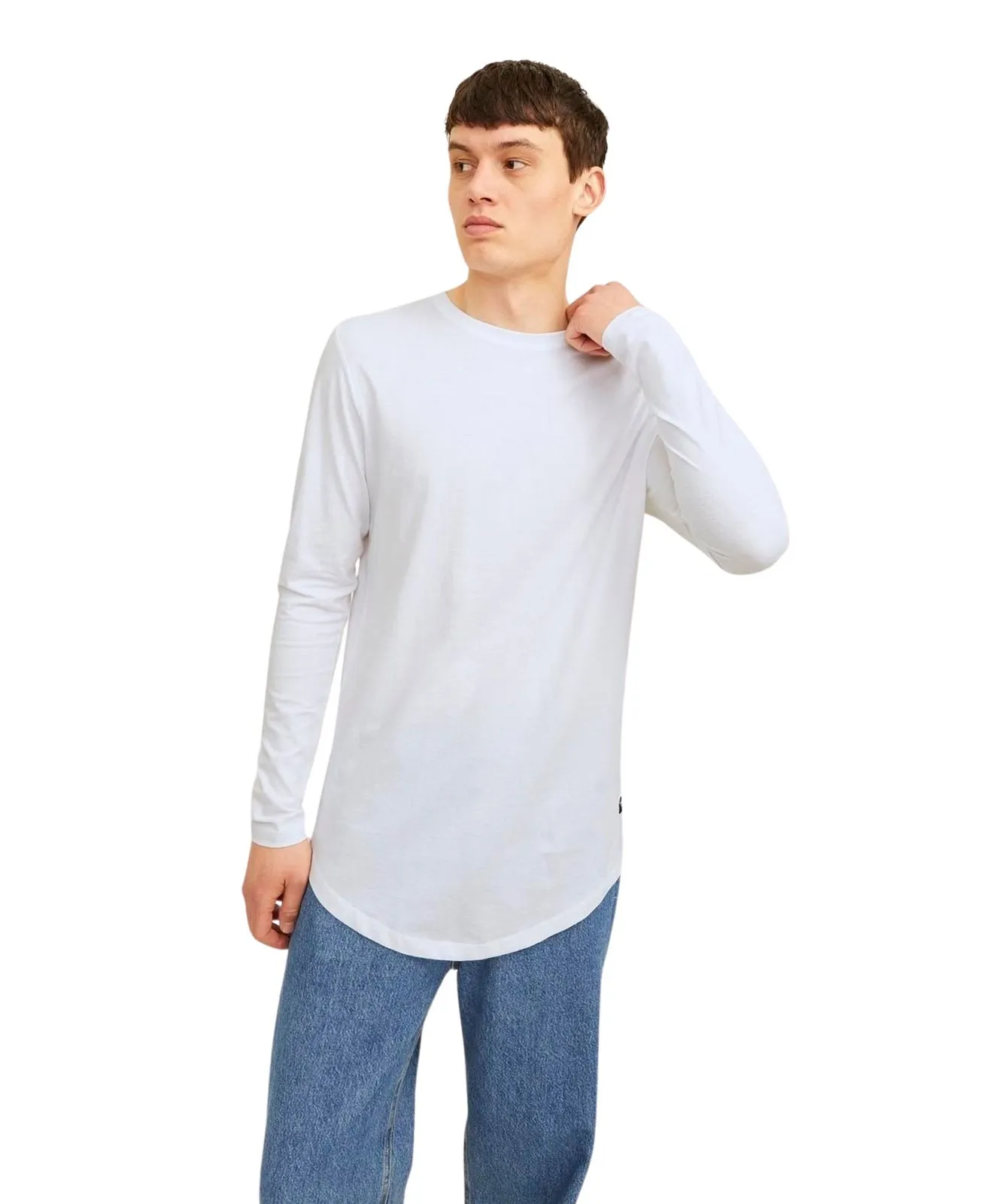 Herren Shirt Noa Tee O-Neck von Jack & Jones in White