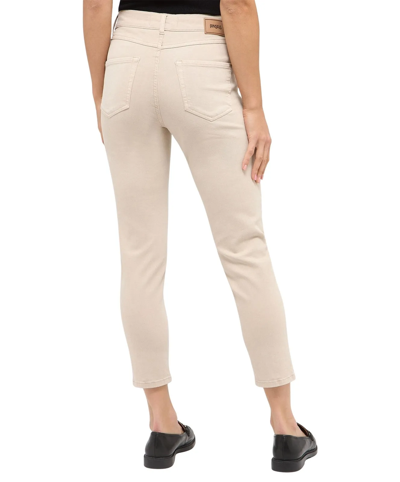 Damen Jeans Ornella Seam von Angels in Dark Indigo Used