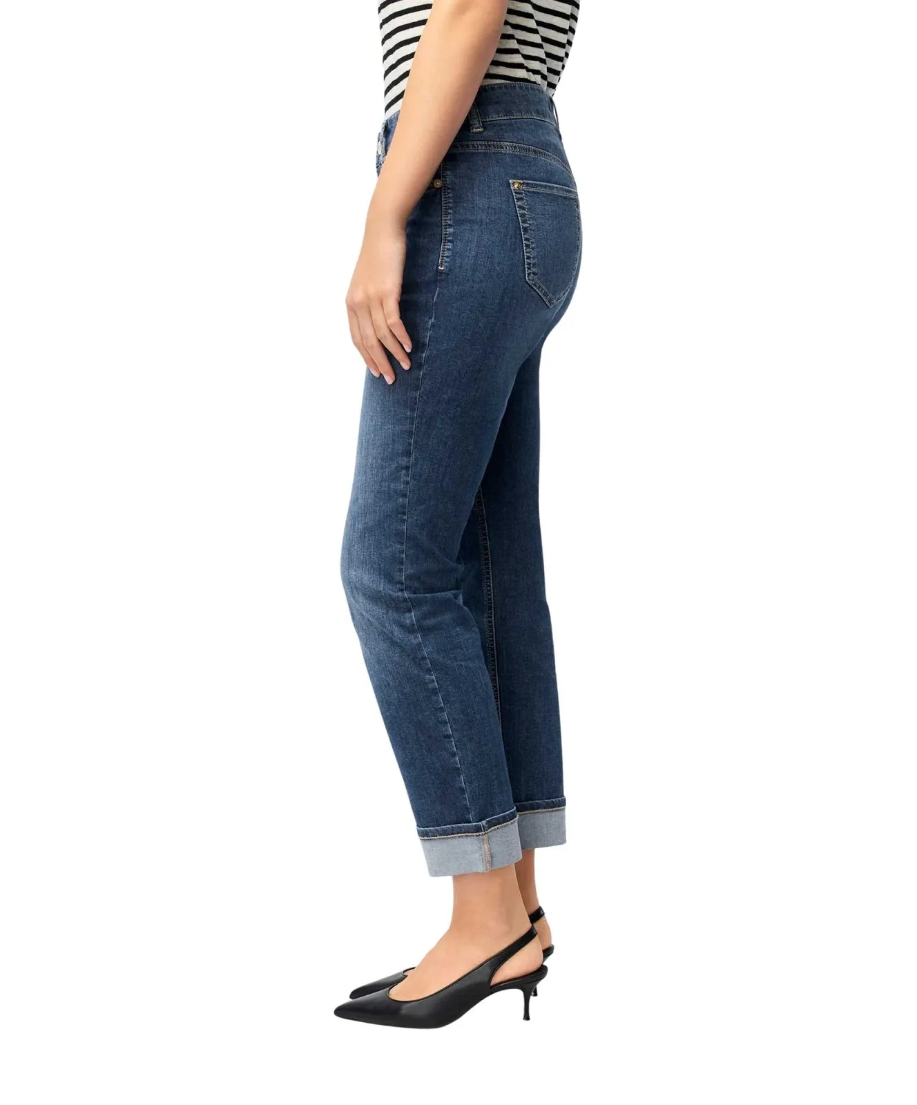 Damen Jeans Sue Relax von MAC in Mid Blue Commercial Used