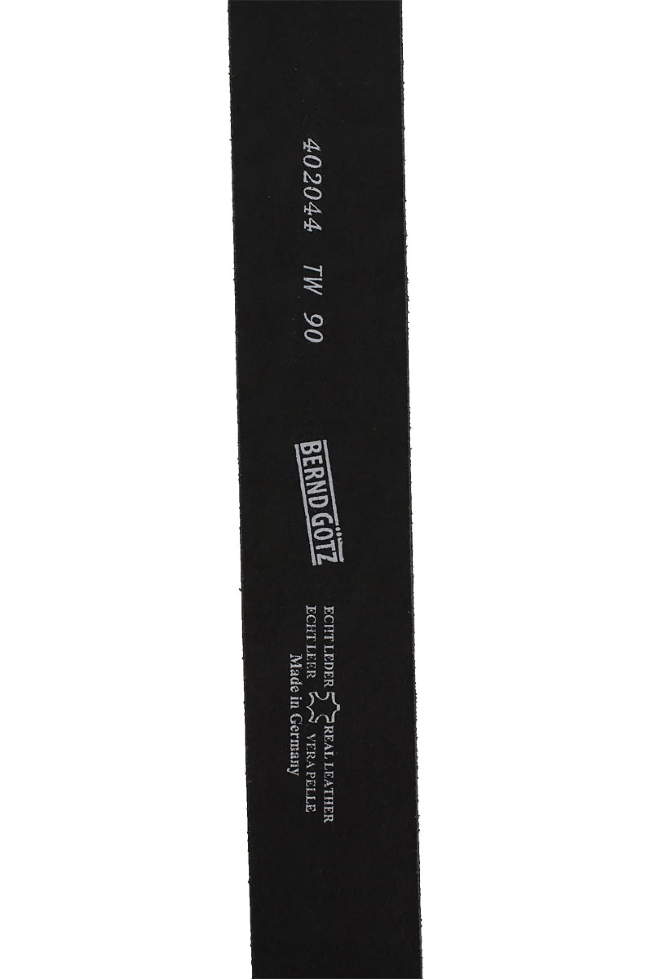 Herren Gürtel 4cm Pull-Up Ledergürtel USA von Bernd Götz in Schwarz