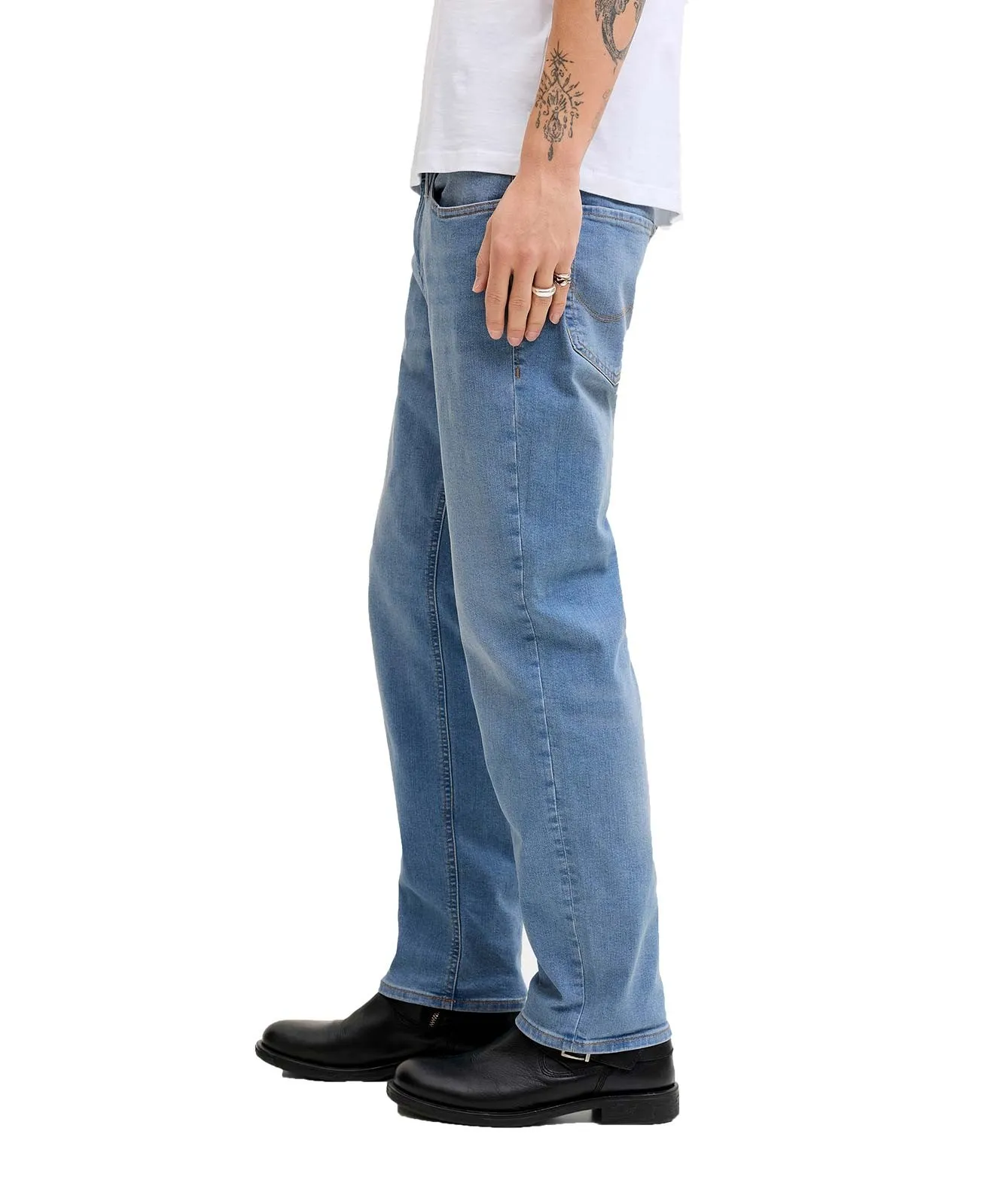 Herren Jeans Clark Original von Jack & Jones in Blue Denim