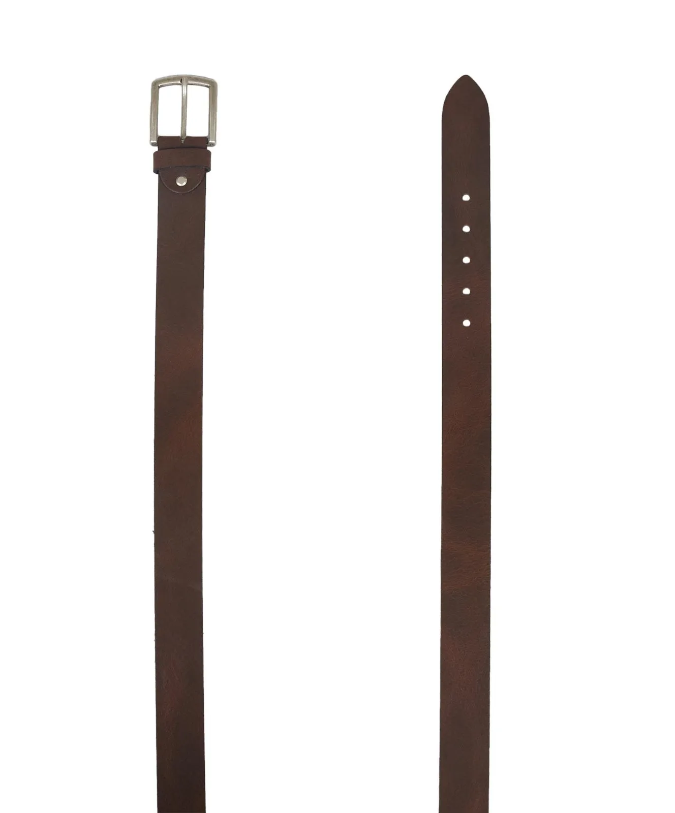 Herren Gürtel 4cm Pull-Up Ledergürtel von Bernd Götz in Dunkelbraun