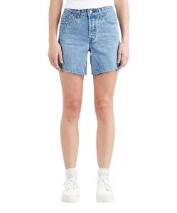 Levi's Jeans Shorts 501 Rolled in hellblau Orinda Night