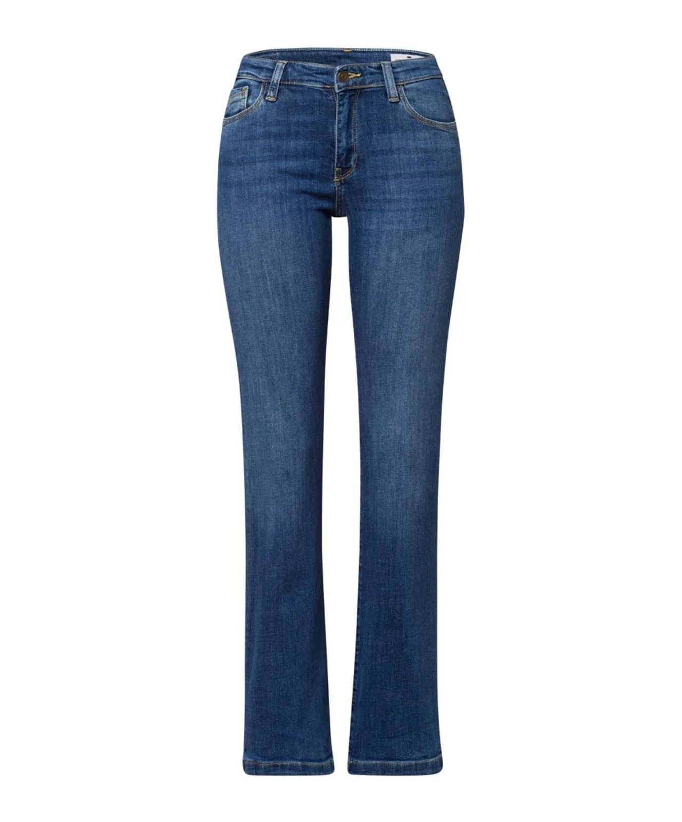 Damen Jeans Lauren von Cross in Med Blue