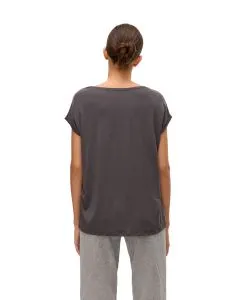 Vero Moda T-Shirt AVA mit Rundhals in Asphalt