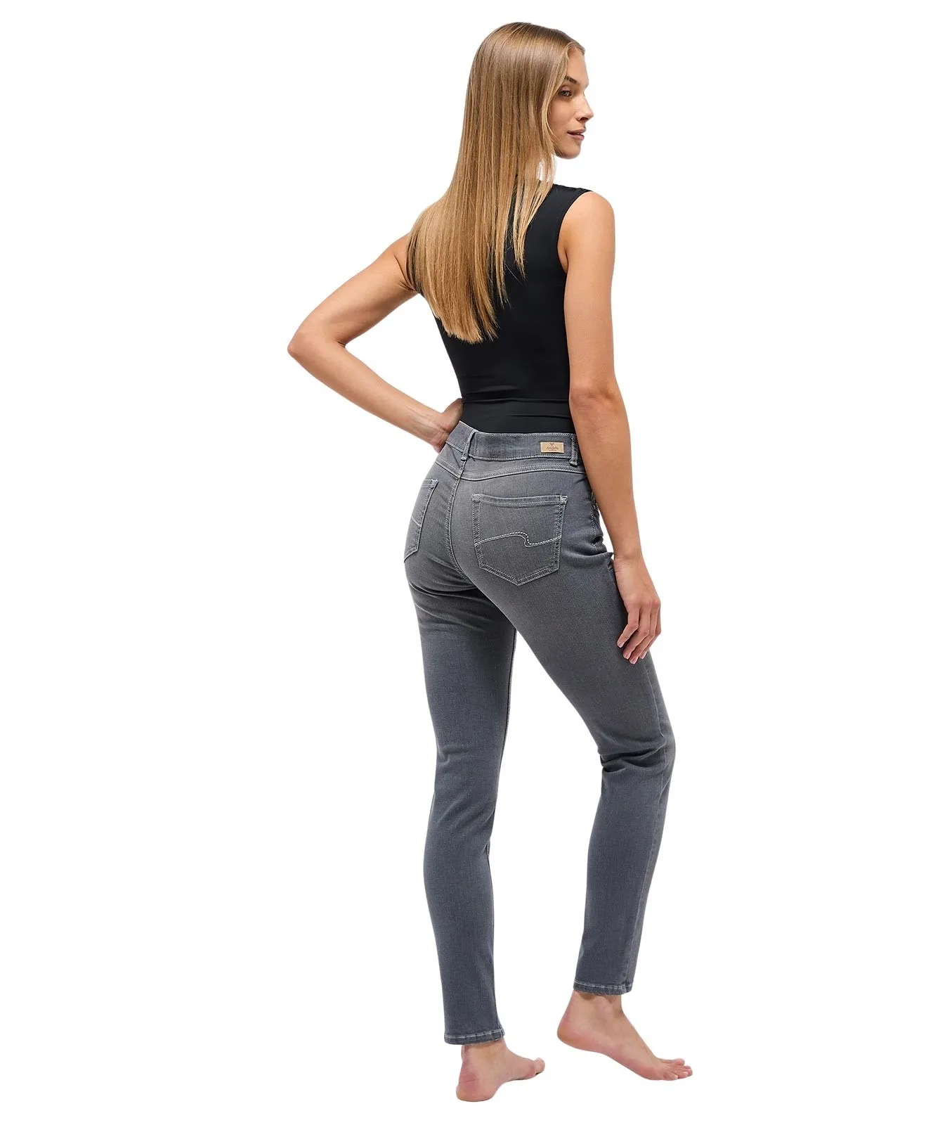 Damen Jeans Skinny von Angels in Mid grey used