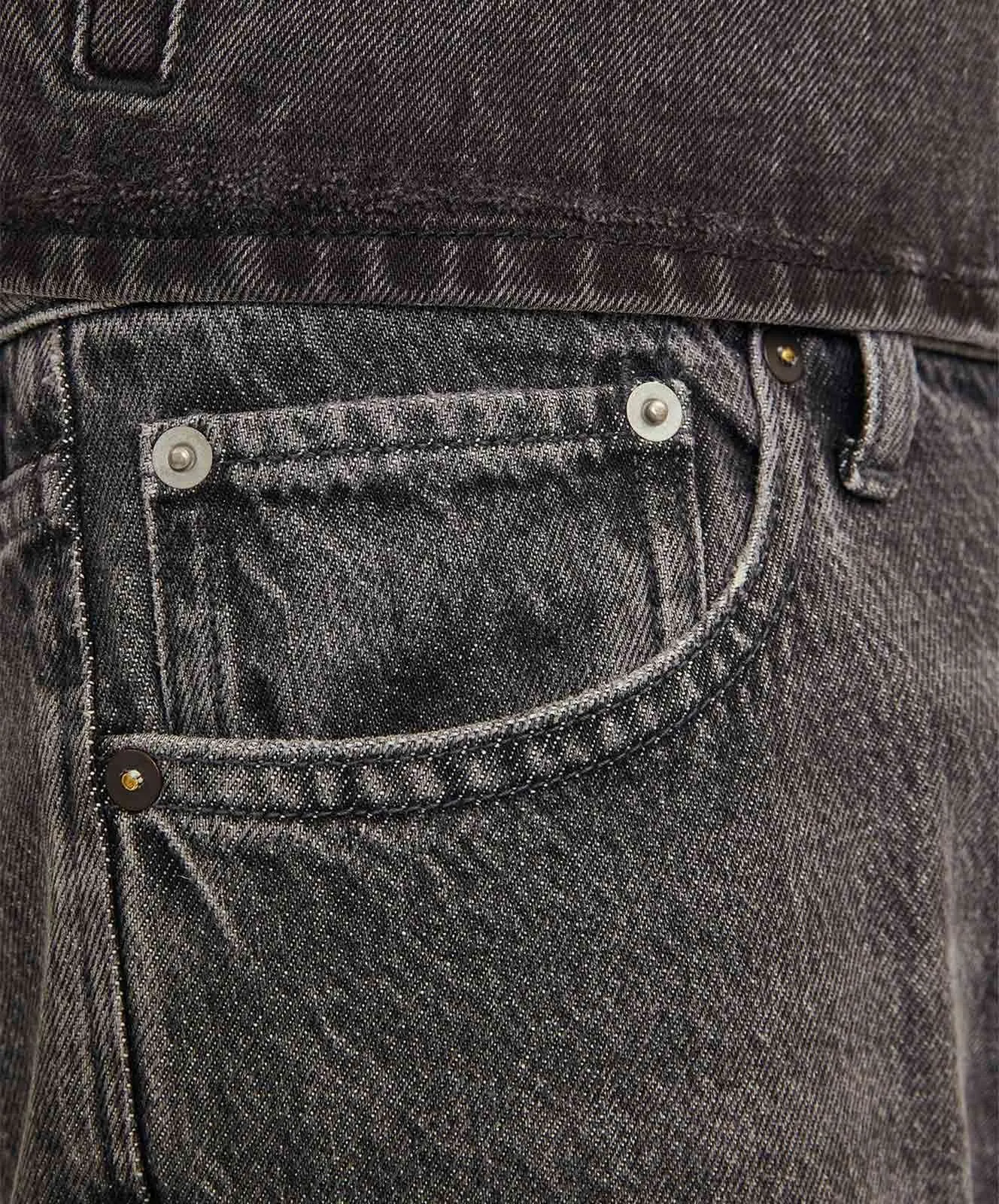 Herren Jeans Chris von Jack & Jones in Black Denim